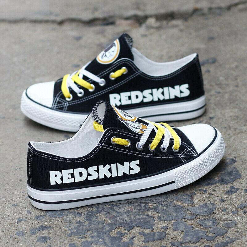 NFL Washington Redskins Repeat Print Low Top Sneakers 002 NFL Washington Redskins Repeat Print Low Top Sneakers 002