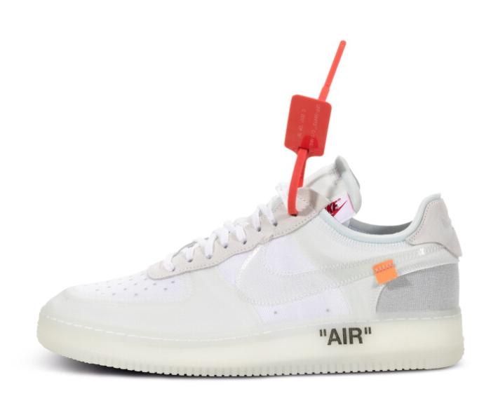 Men's Air Force 1 Low White Off-White Shoes 0379