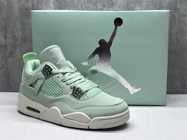 Women's Running weapon Jordan 4 'Seafoam Sail' Shoes 025 Women's Running weapon Jordan 4 'Seafoam Sail' Shoes 025