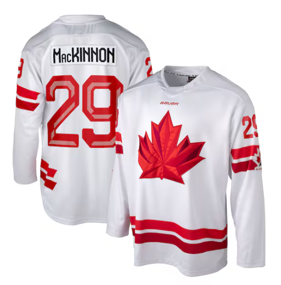 Men's Canada Active Player Custom White 2026 Winter Olympics Hockey Jersey
