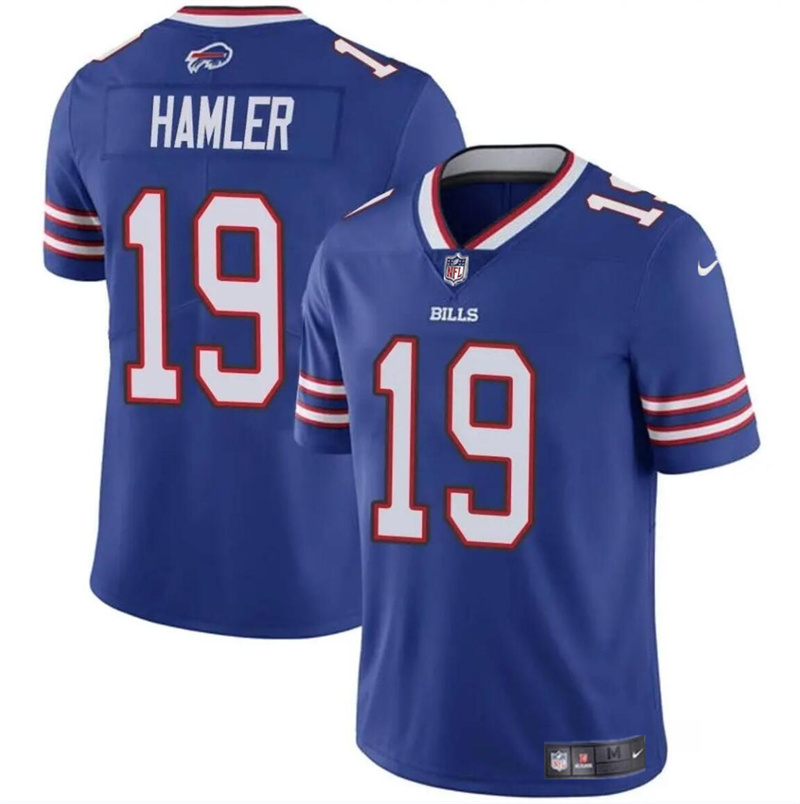 Youth Buffalo Bills #19 KJ Hamler Blue Vapor Untouchable Limited Stitched Jersey