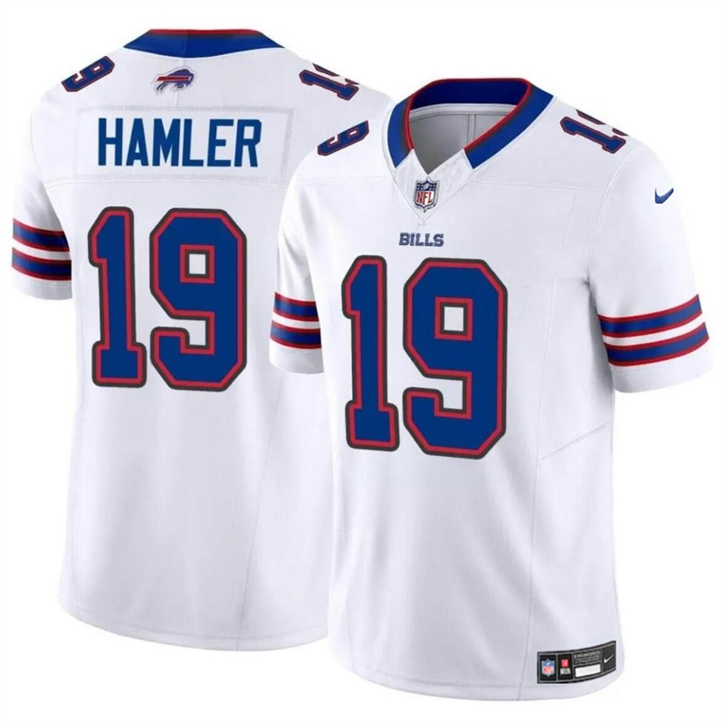 Youth Buffalo Bills #19 KJ Hamler White 2024 F.U.S.E Vapor Untouchable Limited Stitched Jersey