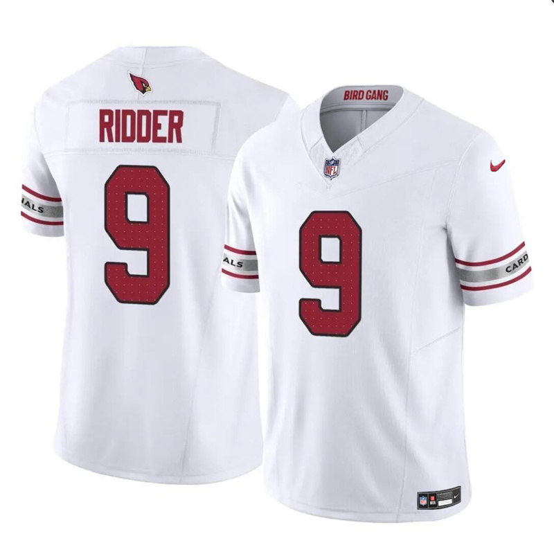 Youth Arizona Cardinals #9 Desmond Ridder White 2024 F.U.S.E Vapor Untouchable Limited Stitched Football Jersey