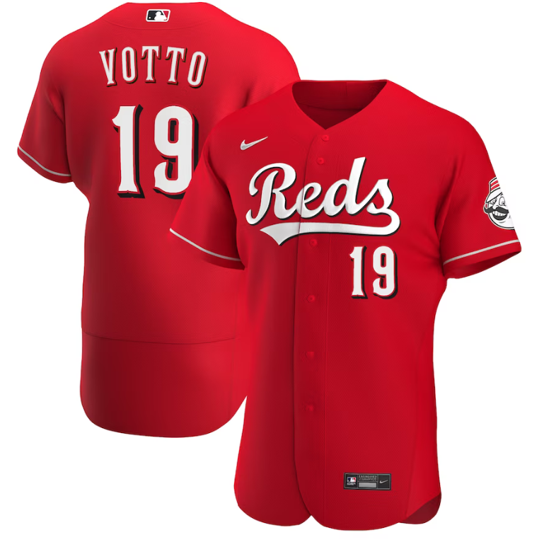 Men's Cincinnati Reds ACTIVE PLAYER Custom Red Stitched Jersey