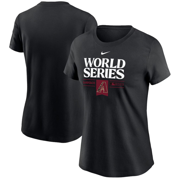 Women's Arizona Diamondbacks Heather Charcoal 2023 National League Champions Locker Room V-Neck T-Shirt(Run Small) Women's Arizona Diamondbacks Heather Charcoal 2023 National League Champions Locker Room V-Neck T-Shirt(Run Small)