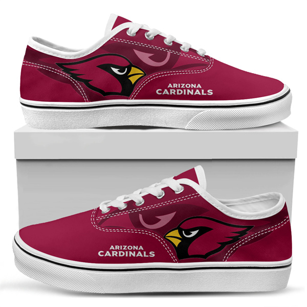 Men's Arizona Cardinals Vans Low Top Sneakers 002