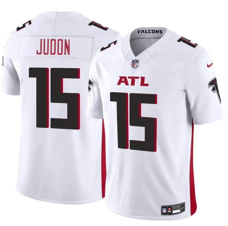 Youth Atlanta Falcons #15 Matthew Judon White 2024 F.U.S.E Vapor Untouchable Limited Stitched Football Jersey