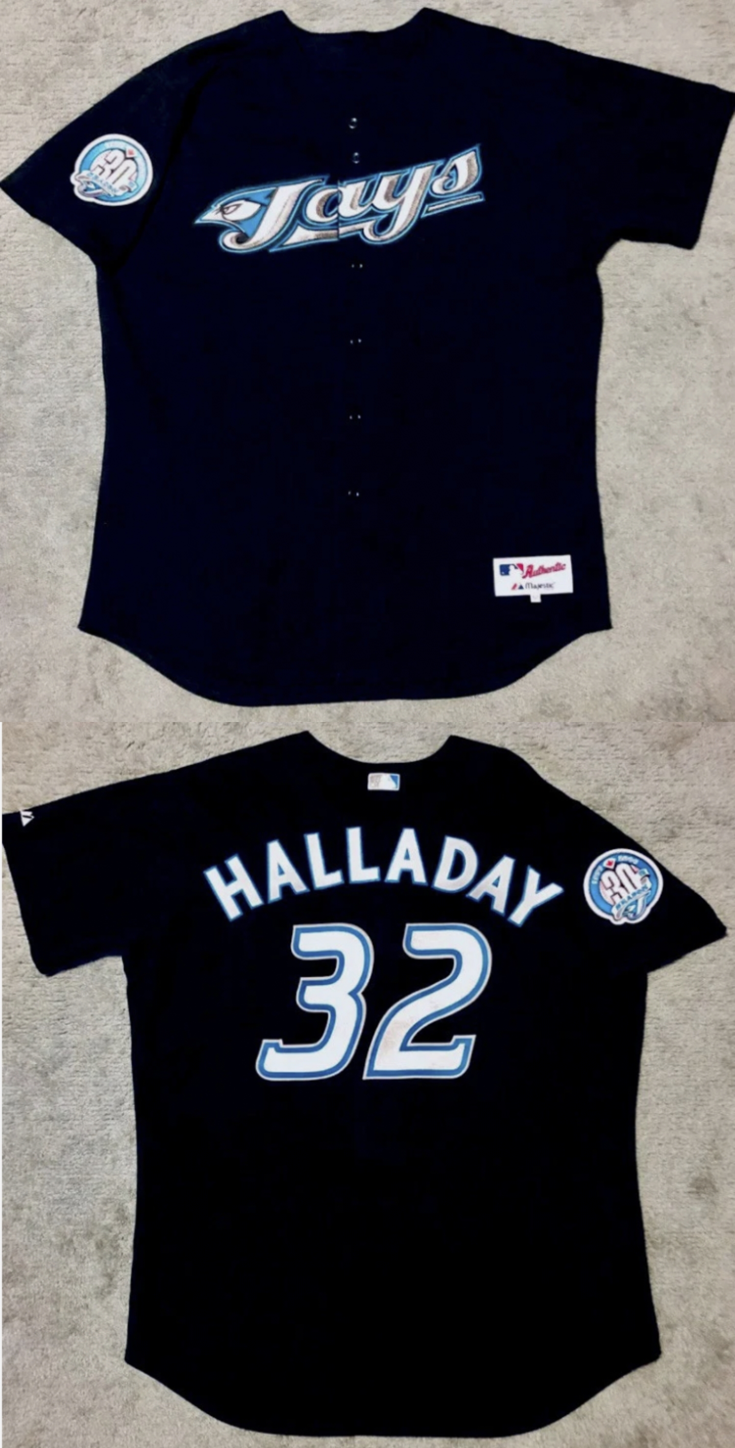 Men's Toronto Blue Jays Custom Black Baseball Stitched Jersey