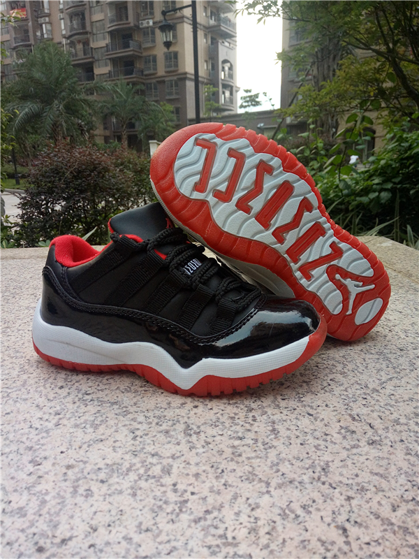 kid low top jordan 11 shoes retro-005