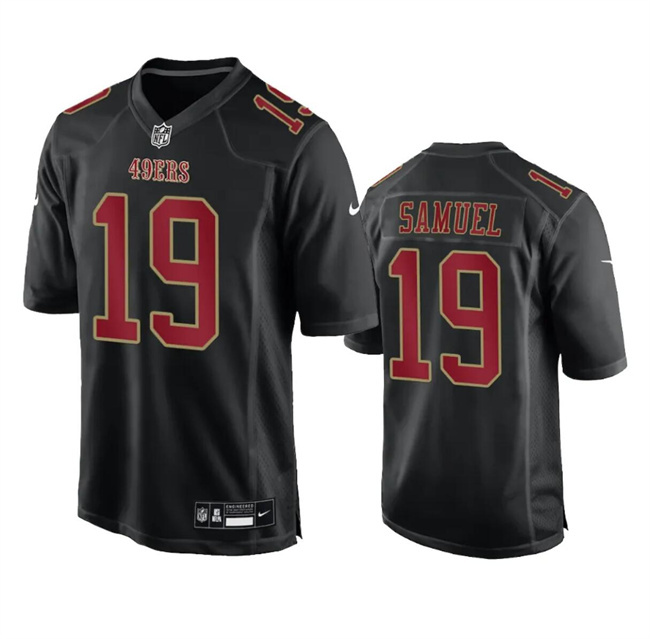 Men's San Francisco 49ers #19 Deebo Samuel Black Fashion Vapor Untouchable Limited Stitched Football Jersey