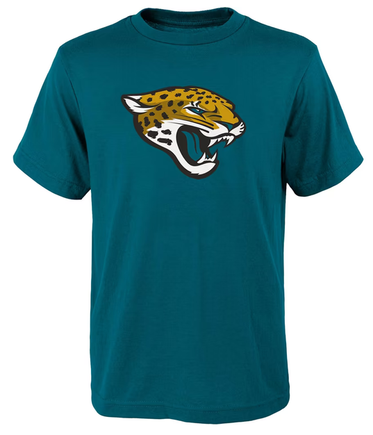 Men's Jacksonville Jaguars Teal Primary Logo T-Shirt