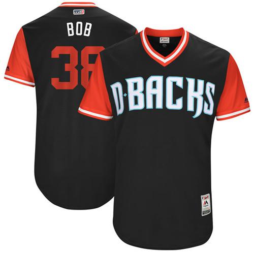 Diamondbacks #38 Robbie Ray Black "Bob" Players Weekend Authentic Stitched MLB Jersey
