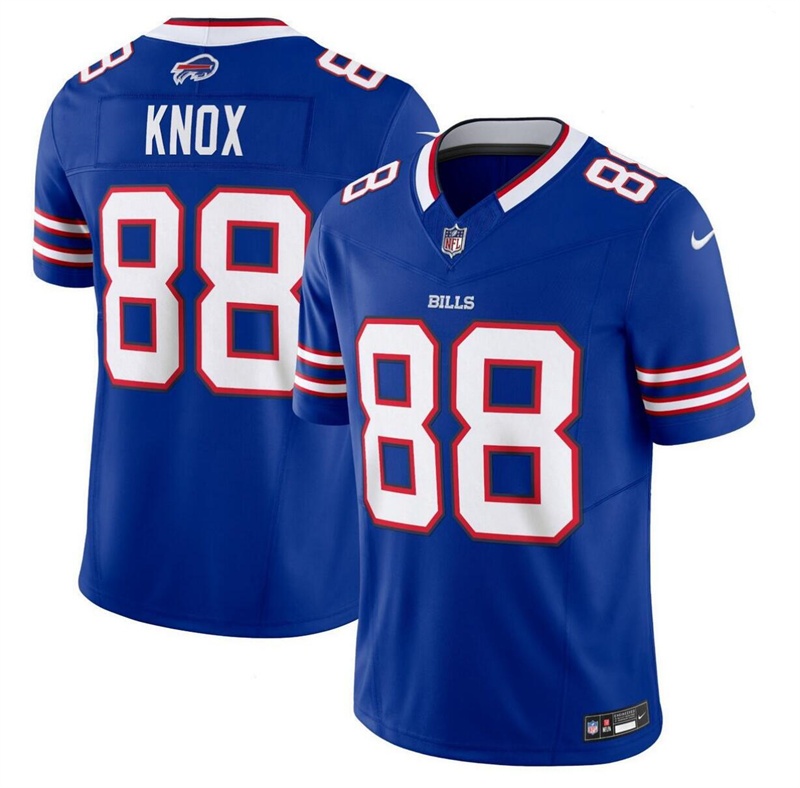 Men's Buffalo Bills #19 KJ Hamler Royal 2024 F.U.S.E. Vapor Untouchable Limited Stitched Football Jersey Men's Buffalo Bills #19 KJ Hamler Royal 2024 F.U.S.E. Vapor Untouchable Limited Stitched Football Jersey