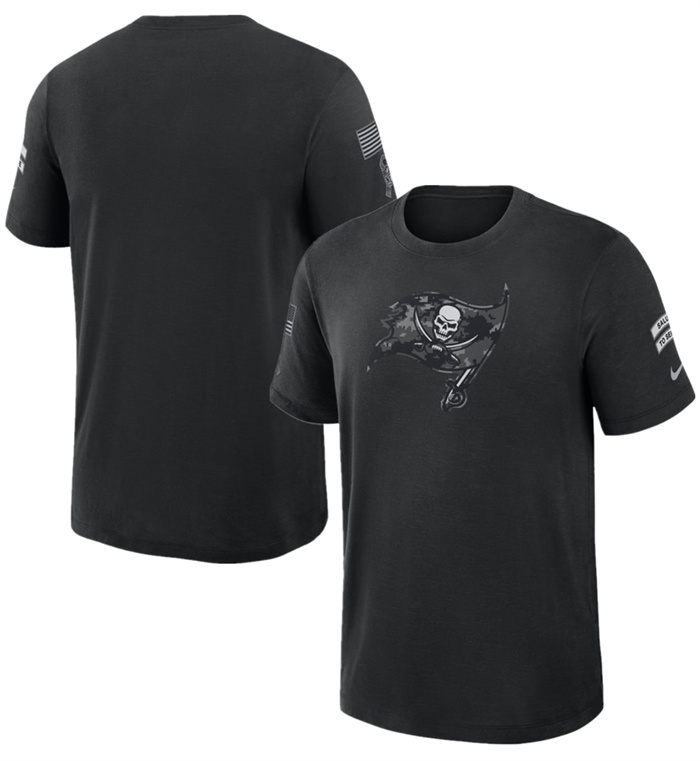 Men's Tampa Bay Buccaneers Black 2026 Salute to Service Sideline Dri-FIT T-Shirt