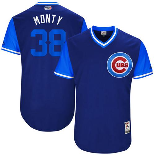 Cubs #38 Mike Montgomery Royal 
