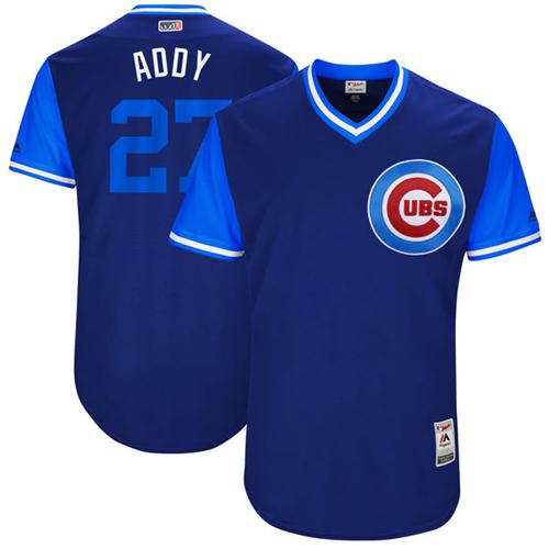 Cubs #27 Addison Russell Royal 