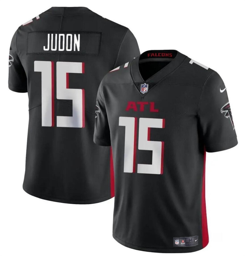 Men's Atlanta Falcons #15 Matthew Judon Black Vapor Untouchable Limited Stitched Football Jersey