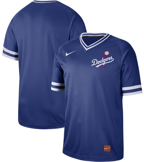 Nike Dodgers Blank Royal Authentic Cooperstown Collection Stitched MLB Jersey