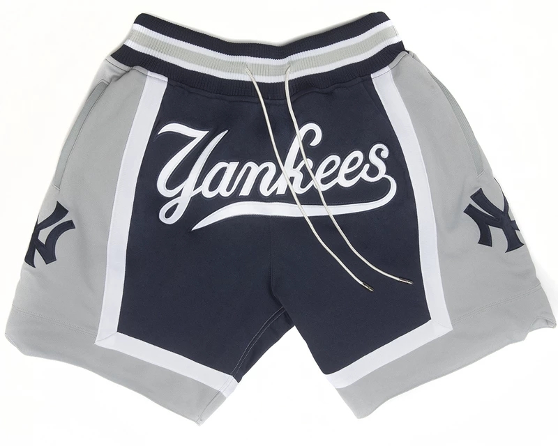 New York Yankees Shorts (Navy) JUST DON By Mitchell & Ness