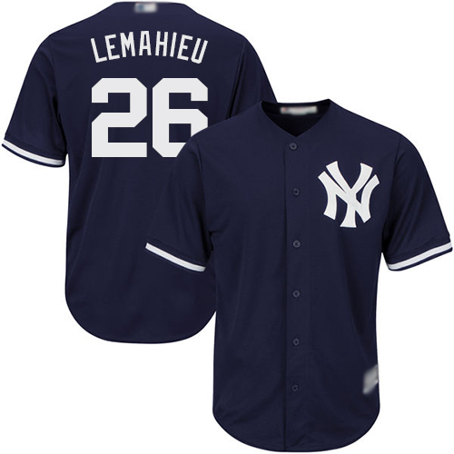 Yankees #26 DJ LeMahieu Navy Blue New Cool Base Stitched MLB Jersey