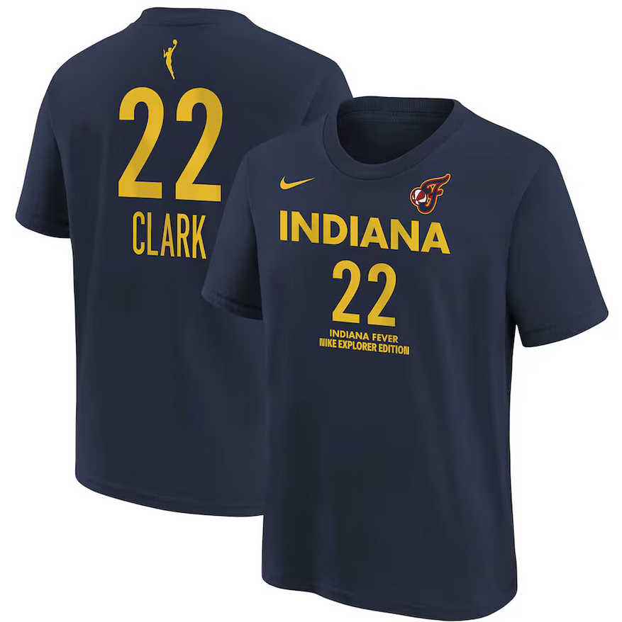 Men's Indiana Fever #22 Caitlin Clark 2024 Draft T-Shirt