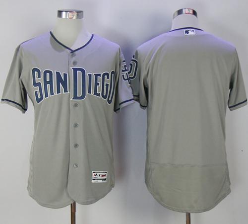 Padres Blank Grey Flexbase Authentic Collection Stitched MLB Jersey Padres Blank Grey Flexbase Authentic Collection Stitched MLB Jersey