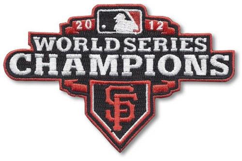 Stitched 2012 San Francisco Giants MLB World Series Champions Jersey Sleeve Patch Stitched 2012 San Francisco Giants MLB World Series Champions Jersey Sleeve Patch