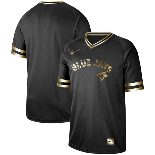 Nike Blue Jays Blank Black Gold Authentic Stitched MLB Jersey Nike Blue Jays Blank Black Gold Authentic Stitched MLB Jersey