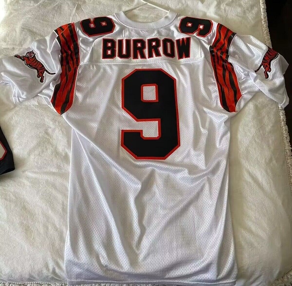 Men's Cincinnati Bengals ACTIVE PLAYER Custom White Stitched Jersey