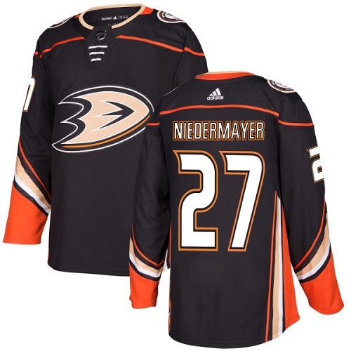 Adidas Ducks #27 Scott Niedermayer Black Home Authentic Stitched NHL Jersey Adidas Ducks #27 Scott Niedermayer Black Home Authentic Stitched NHL Jersey