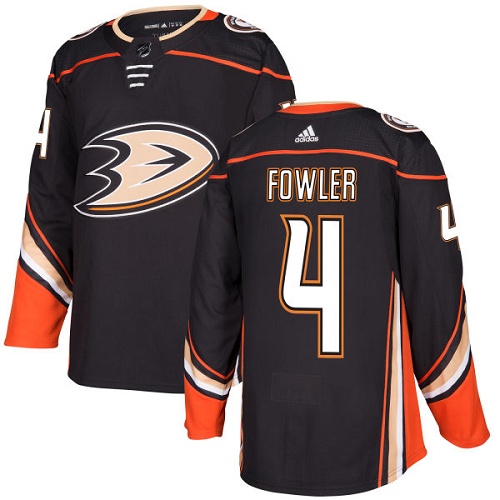 Adidas Ducks #4 Cam Fowler Black Home Authentic Stitched NHL Jersey Adidas Ducks #4 Cam Fowler Black Home Authentic Stitched NHL Jersey