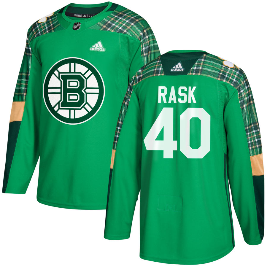 Adidas Bruins #40 Tuukka Rask adidas Green St. Patrick's Day Authentic Practice Stitched NHL Jersey Adidas Bruins #40 Tuukka Rask adidas Green St. Patrick's Day Authentic Practice Stitched NHL Jersey