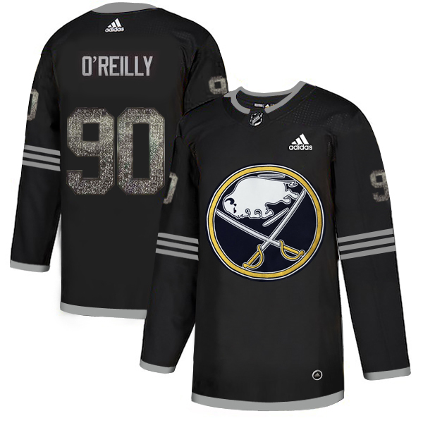 Adidas Sabres #90 Ryan O'Reilly Black Authentic Classic Stitched NHL Jersey