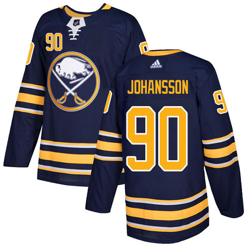 Adidas Sabres #90 Marcus Johansson Navy Blue Home Authentic Stitched NHL Jersey