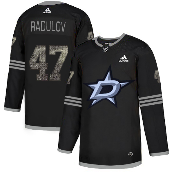 Adidas Stars #47 Alexander Radulov Black Authentic Classic Stitched NHL Jersey