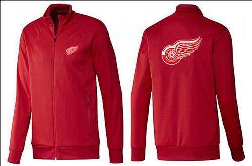 NHL Detroit Red Wings Zip Jackets Red NHL Detroit Red Wings Zip Jackets Red