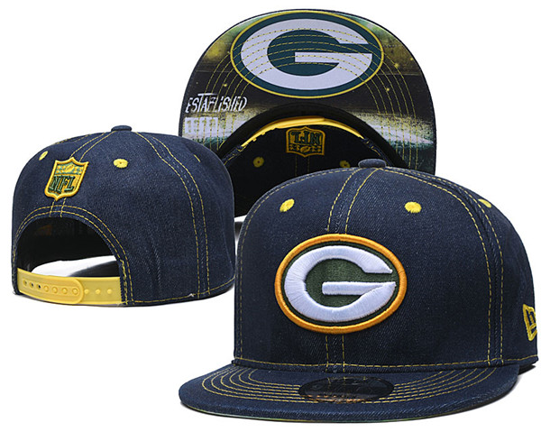 Green Bay Packers Stitched Snapback Hats 001