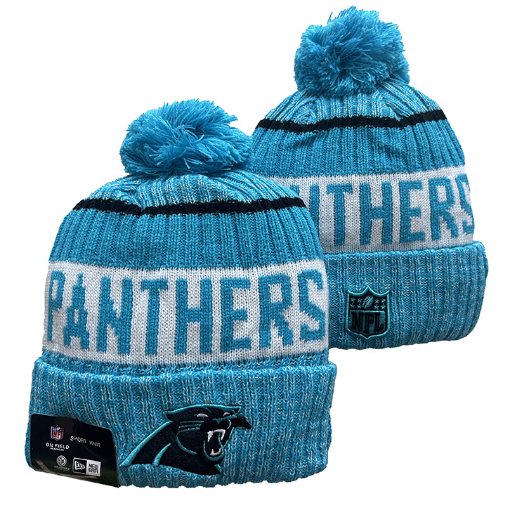 Carolina Panthers Knit Hats 035