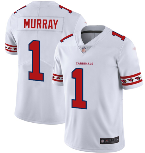 Nike Cardinals #1 Kyler Murray White Men's Stitched NFL Limited Team Logo Fashion Jersey