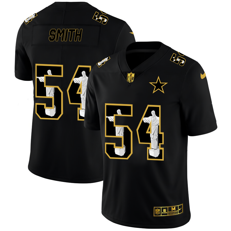 Dallas Cowboys #54 Jaylon Smith Nike Carbon Black Vapor Cristo Redentor Limited NFL Jersey