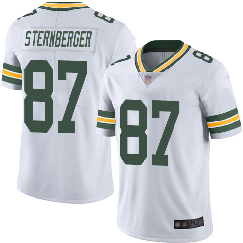 Nike Packers #87 Jace Sternberger White Men's Stitched NFL Vapor Untouchable Limited Jersey