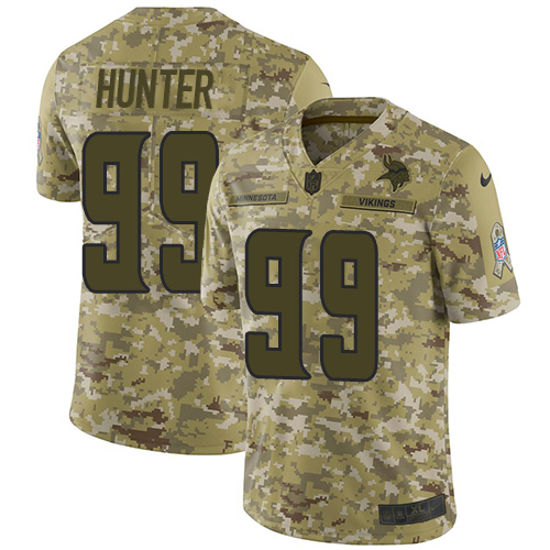 Nike Vikings #99 Danielle Hunter Camo Men's Stitched NFL Limited 2018 Salute To Service Jersey Nike Vikings #99 Danielle Hunter Camo Men's Stitched NFL Limited 2018 Salute To Service Jersey