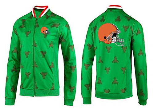 NFL Cleveland Browns Team Logo Jacket Green