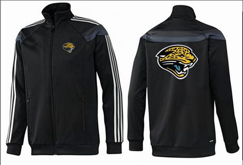 NFL Jacksonville Jaguars Team Logo Jacket Black_3