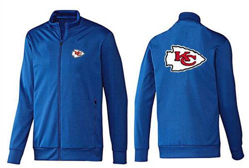 NFL Kansas City Chiefs Team Logo Jacket Blue_2