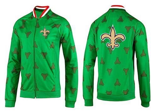 NFL New Orleans Saints Team Logo Jacket Green