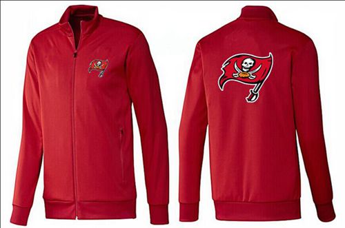 NFL Tampa Bay Buccaneers Team Logo Jacket Red_1