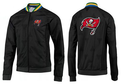 NFL Tampa Bay Buccaneers Team Logo Jacket Black_1