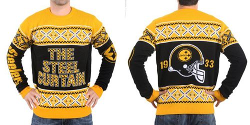 Nike Steelers Men's Ugly Sweater