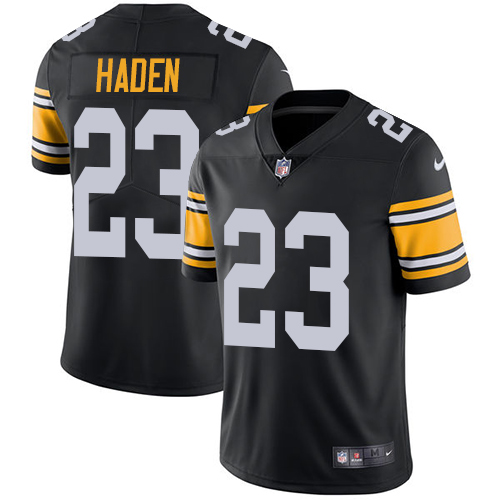 Nike Steelers #23 Joe Haden Black Alternate Men's Stitched NFL Vapor Untouchable Limited Jersey